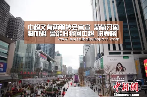 中超又有两笔转会官宣 葡萄牙国脚加盟 鲁能旧将回中超 附表格|开云赛事(图1) 开云即时比分